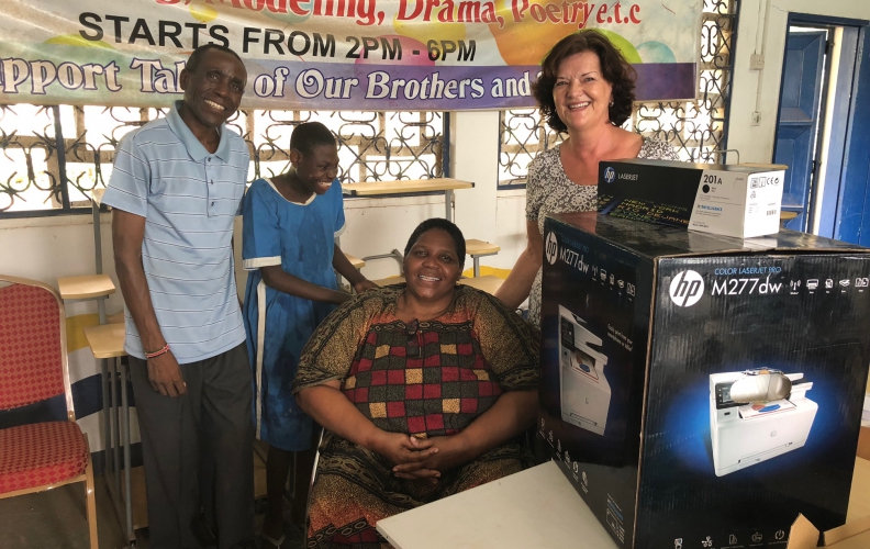 New Color Printer for Port Reitz School